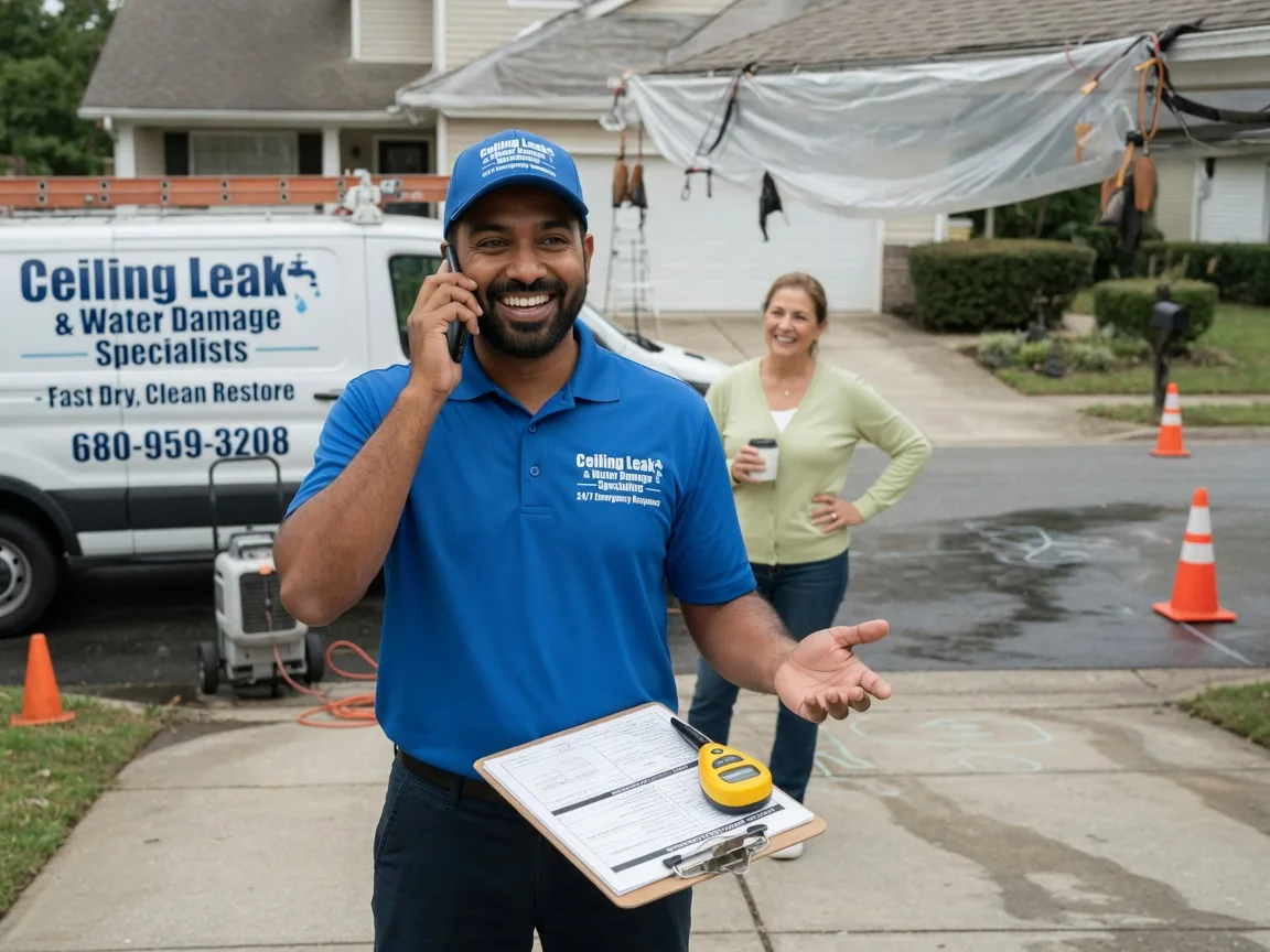 Ceiling Leak Cleanup Lexington, TN FAQs