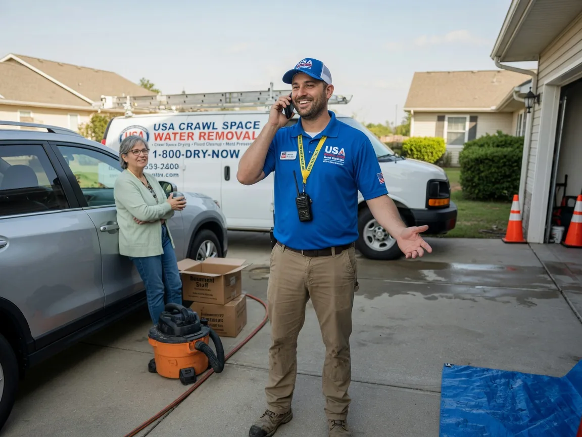 Crawl Space Water Removal Lexington, TN FAQs